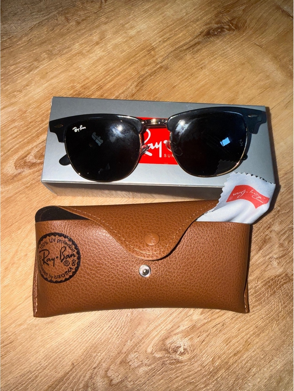 Ray-Ban Clubmasters with original case